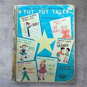 Vintage Tut Tut Tales Illustrated Children's Book - 1963